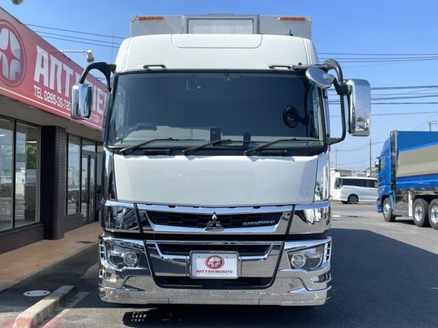 三菱ふそう：スーパーグレート：ハイルーフ：アルミウィング：メッキ多数：木床：AT：394馬力