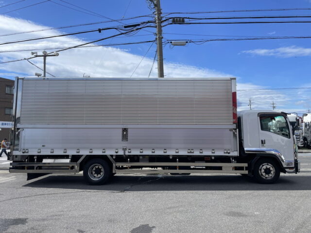 いすゞ：フォワード：増トン：ウィング：7200ボデー：ワイド：6発ターボ