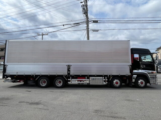 17スーパーグレート　ハイルーフ　ウィング　アルミホイール　格納ゲート付