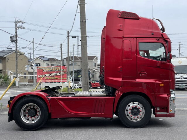 日野：17プロフィア：ハイルーフ：トレーラーヘッド：架装多数：E13Cエンジン：450馬力