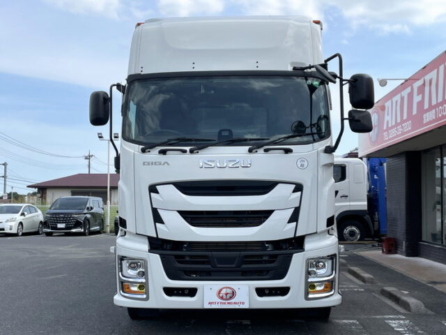 いすゞ：ギガ：ハイルーフ：ウィング：AT：木床：アルミホイール：リアエアサス