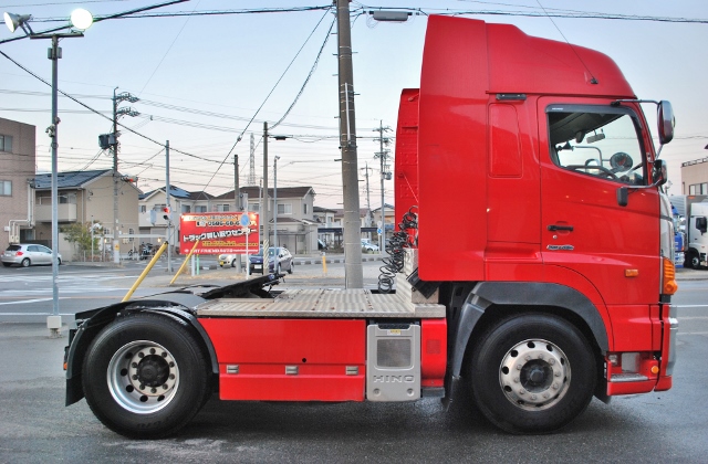 【337】日野プロフィア　トレーラーヘッド　ハイルーフ　一括緩和