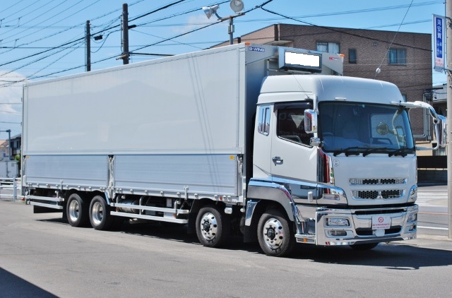 【396】三菱ふそうスーパーグレート　低床　アルミウイング　ハイルーフ　リアエアサス