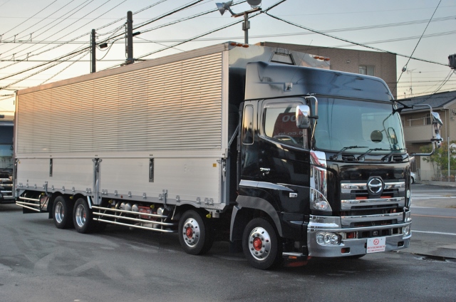 【321】日野　プロフィア　低床　アルミウイング　ハイルーフ　総輪エアサス　