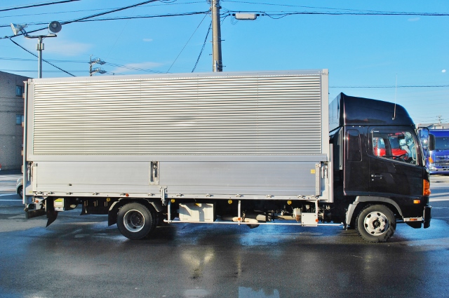 【339】日野レンジャープロ　ワイド　アルミウイング　ハイルーフ