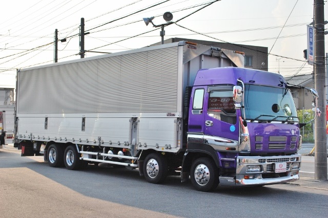 【462】いすゞ　ギガ　低床　アルミウイング　ハイルーフ　リアエアサス