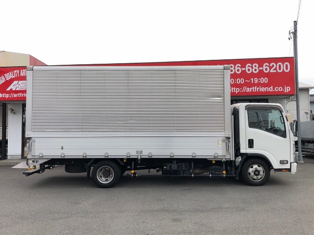 【318】いすゞ　エルフ　アルミウイング　超ロング　ワンオーナー