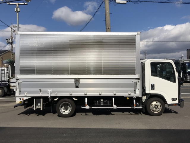 【198】いすゞエルフ　アルミウイング　ワイドロング