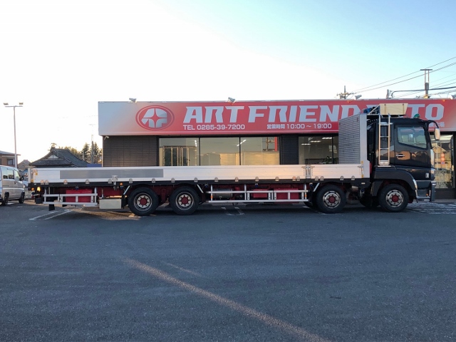 【343】ふそう　スーパーグレート　低床　総輪エアサス