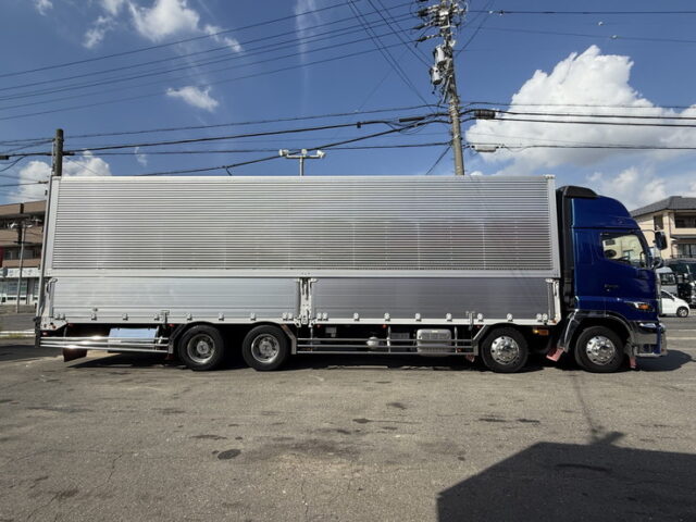 日野：17プロフィア：ハイルーフ：ウィング：メッキ多数：ステンレス多数：プロシフト