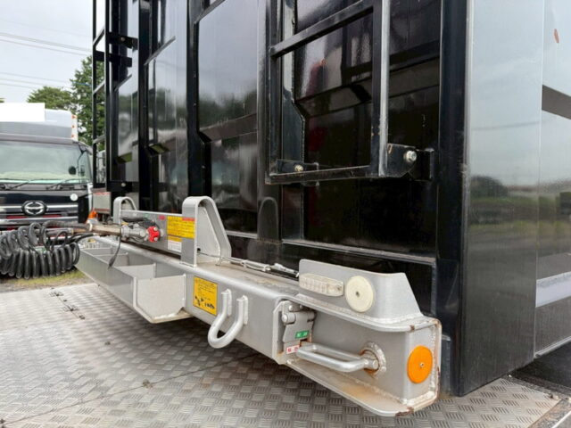 【委託販売】フルハーフ：コンテナセミトレーラー：3軸：松川ボデー製鉄箱付