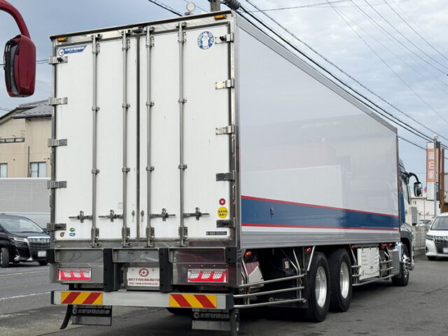 17スーパーグレート：ハイルーフ：冷凍バン：アルミホイール：サブエンジン：ジョロ4キーストン