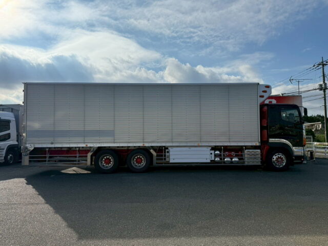 日野：プロフィア：冷凍バン：サブエンジン：アルミシマ床：架装多数：内装生地張り