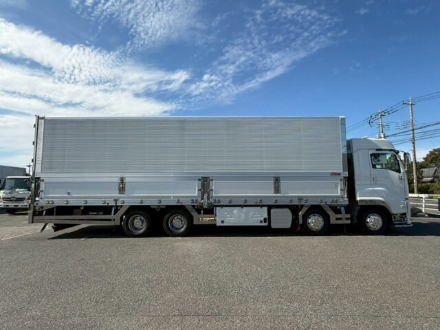 いすゞ：ギガ：冷凍ウィング：サブエンジン：ジョロ4キーストン：ステンレス多数