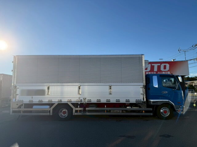 ふそう：ファイター：冷凍ウィング：架装多数：6700ワイド：板バネ：ハイグレード