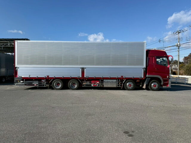 17スーパーグレート:ハイルーフ:ウィング:メッキ多数:アルミホイール:格納ゲート