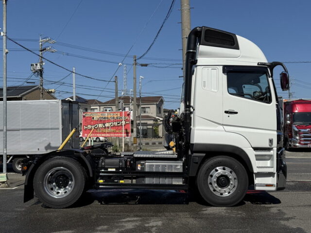 24スーパーグレート：スーパーハイルーフ：トレーラーヘッド：未使用：プレミアムライン