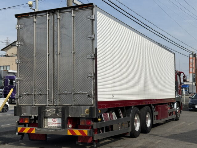 スーパーグレート:冷凍バン:左片扉:ジョロ4キーストン:サブエンジン:総輪エアサス