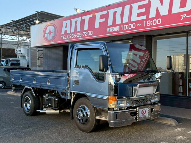 いすゞ:エルフ:平ボデー:標準幅:10尺長:マニ割り:ハイグレード:140馬力