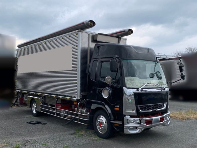 【745】H24　ふそう　ファイター　冷凍バン　造りボディ　