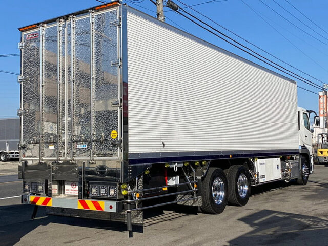 【717】登録済未使用車　スーパーグレート　冷凍バン　サブエンジン　ジョロ4キーストン