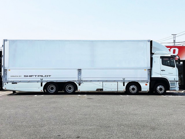 【370】ふそう　スーパーグレート　パネルウィング　エアロ付