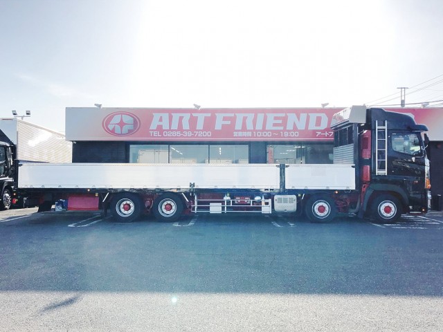 【378】日野　グラプロ　フルエアサス　平ボデーアルミブロック