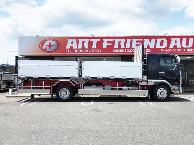 【405】ふそう　ファイター　増トン　平ボデー　ステンレス多数