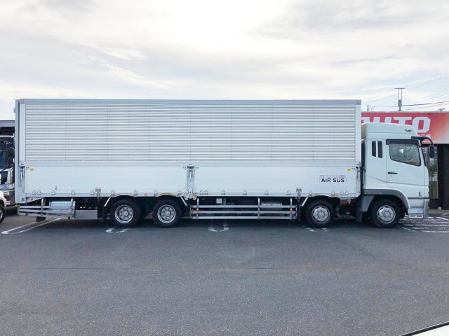 【467】ふそう　スーパーグレート　ハイルーフ　ウィング　総輪エアサス