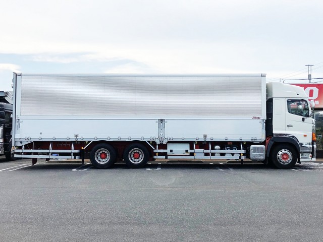 【468】日野　プロフィア　10輪　アルミウイング　ハイルーフ　リヤエアサス