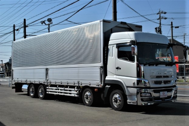 【209】三菱ふそう　スーパーグレート　低床　アルミウイング　ハイルーフ