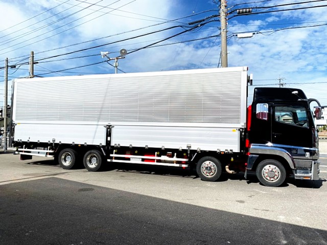 【367】三菱ふそうスーパーグレート 低床 アルミウイング ハイルーフ リアエアサス