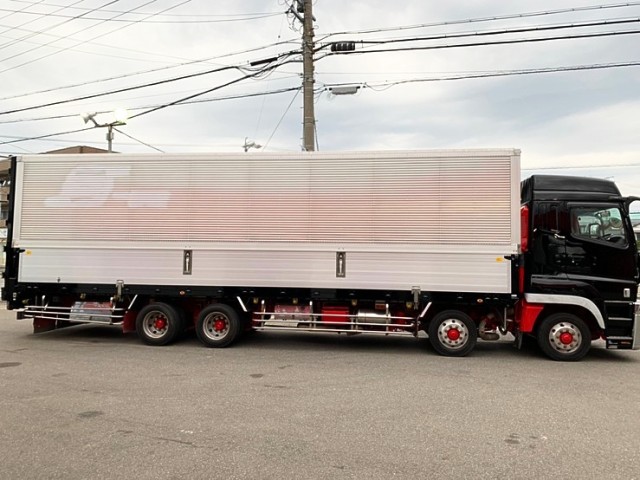 【492】三菱ふそうスーパーグレート　ウィング　ハイルーフ　ジョロダー4列