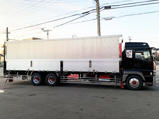 【516】三菱ふそうスーパーグレート　3軸　ウィング　ハイルーフ