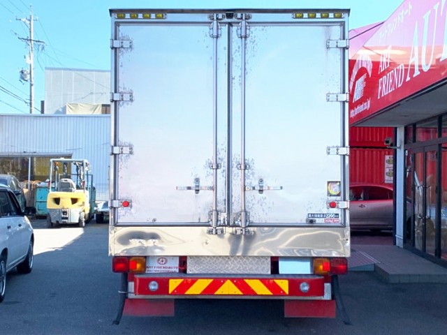 【510】日野　レンジャープロ　冷凍バン　板バネ　左観音　キーストン床