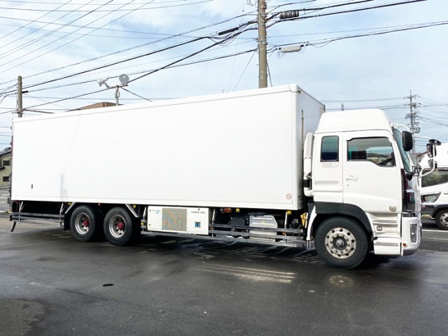 【493】いすゞ　ハイルーフ　冷凍バン　左観音　エアサス　ジョロ4　キーストン