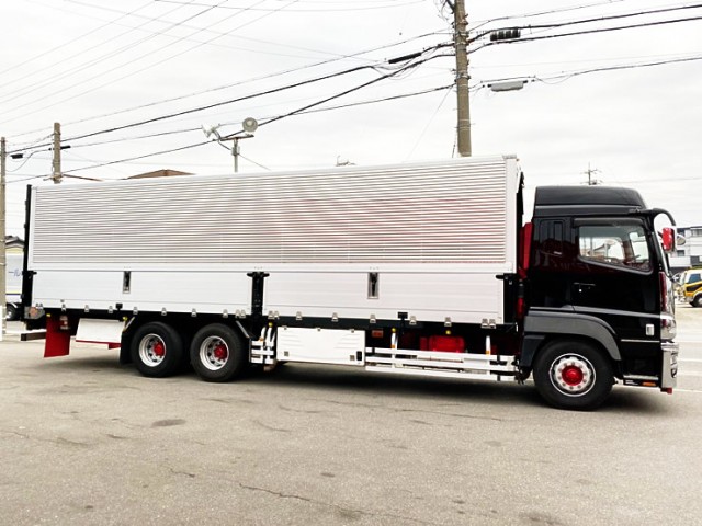 【537】ふそう　スーパーグレート　冷凍ウィング　サブエンジン　スタンバイ　木床