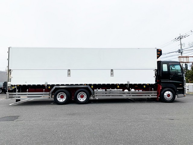 ★【551】いすゞ　ギガ　冷凍ウィング　サブエンジン　ジョロダー4列　キーストン