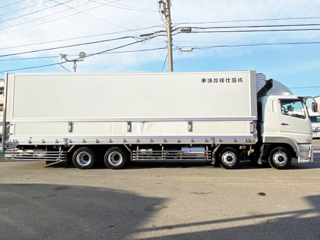 【570】ふそう　スーパーグレート　冷凍ウィング　格納ゲート付　ジョロダー4列　-13℃確認