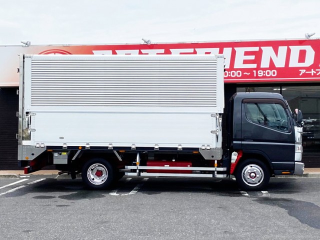 【596】ふそう　キャンター　ウィング　ワイド　門口ステンレス　150馬力
