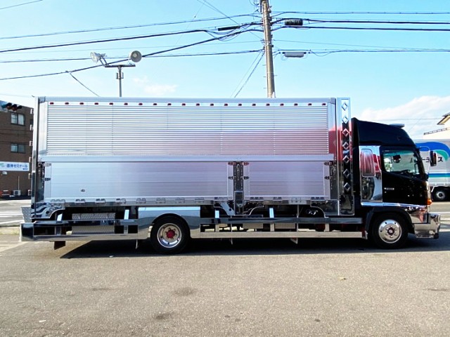 【560】日野　レンプロ　ハイルーフ　造りボディ　ウィング　エアサス