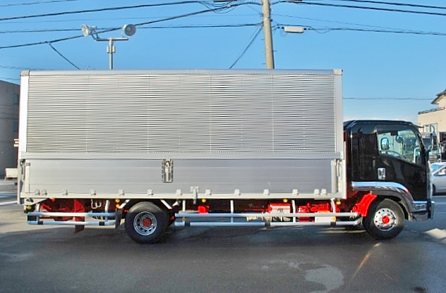 【181】いすゞフォワード　ワイド　アルミウイング　6200ボデー　フルゲート