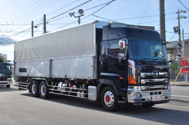 【223】日野　グランドプロフィア　高床　アルミウイング　ハイルーフ　