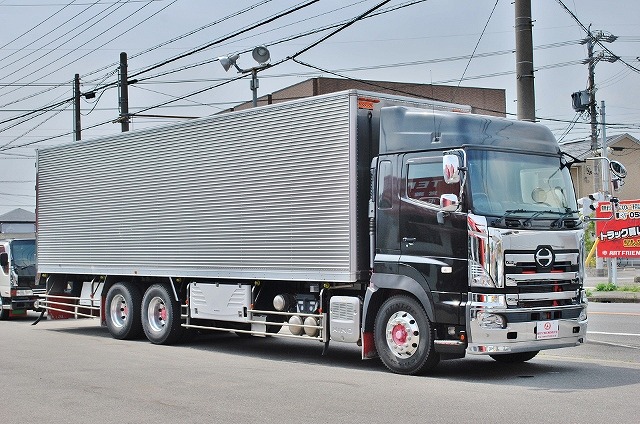 【236】日野プロフィア　高床　冷凍バン　ハイルーフ　リヤエアサス