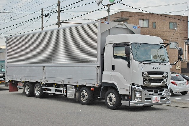 【278】いすゞ　ギガ　低床　アルミウイング　ハイルーフ　リヤエアサス