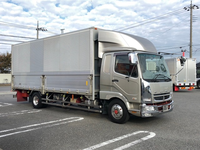 【286】三菱ふそうファイター　セミワイド　アルミウイング　リアエアサス