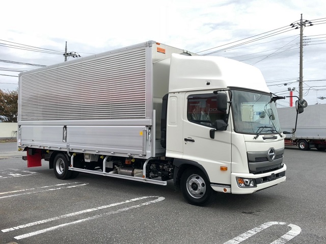 【285】日野　レンジャープロ　アルミウイング　ハイルーフ　リヤエアサス　未使用車