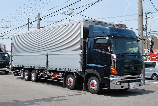 【222】日野　グランドプロフィア　低床　アルミウイング　ハイルーフ　総輪エアサス