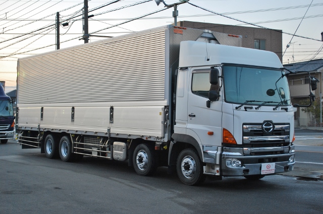 【333】日野プロフィア　低床　冷凍ウイング　ハイルーフ　総輪エアサス