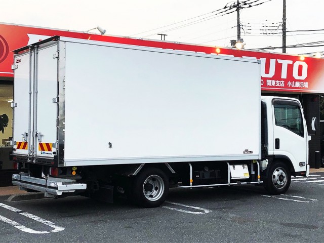 【197】いすゞ　エルフ　冷凍バン　格納ゲート　ワイドロング